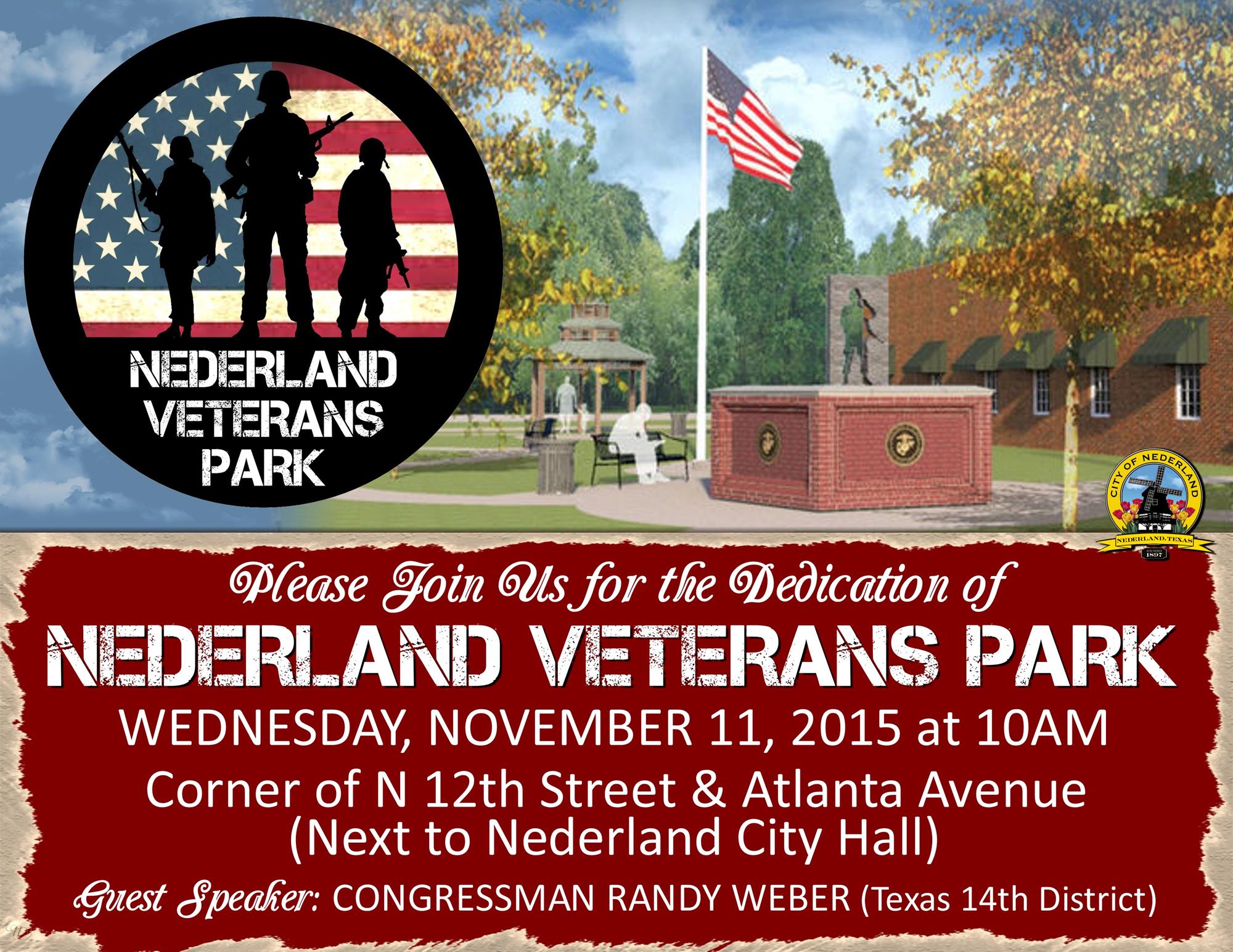 Veterans Park Dedication